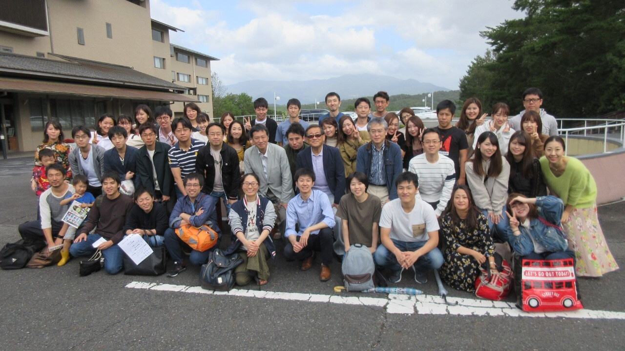 医局旅行の集合写真